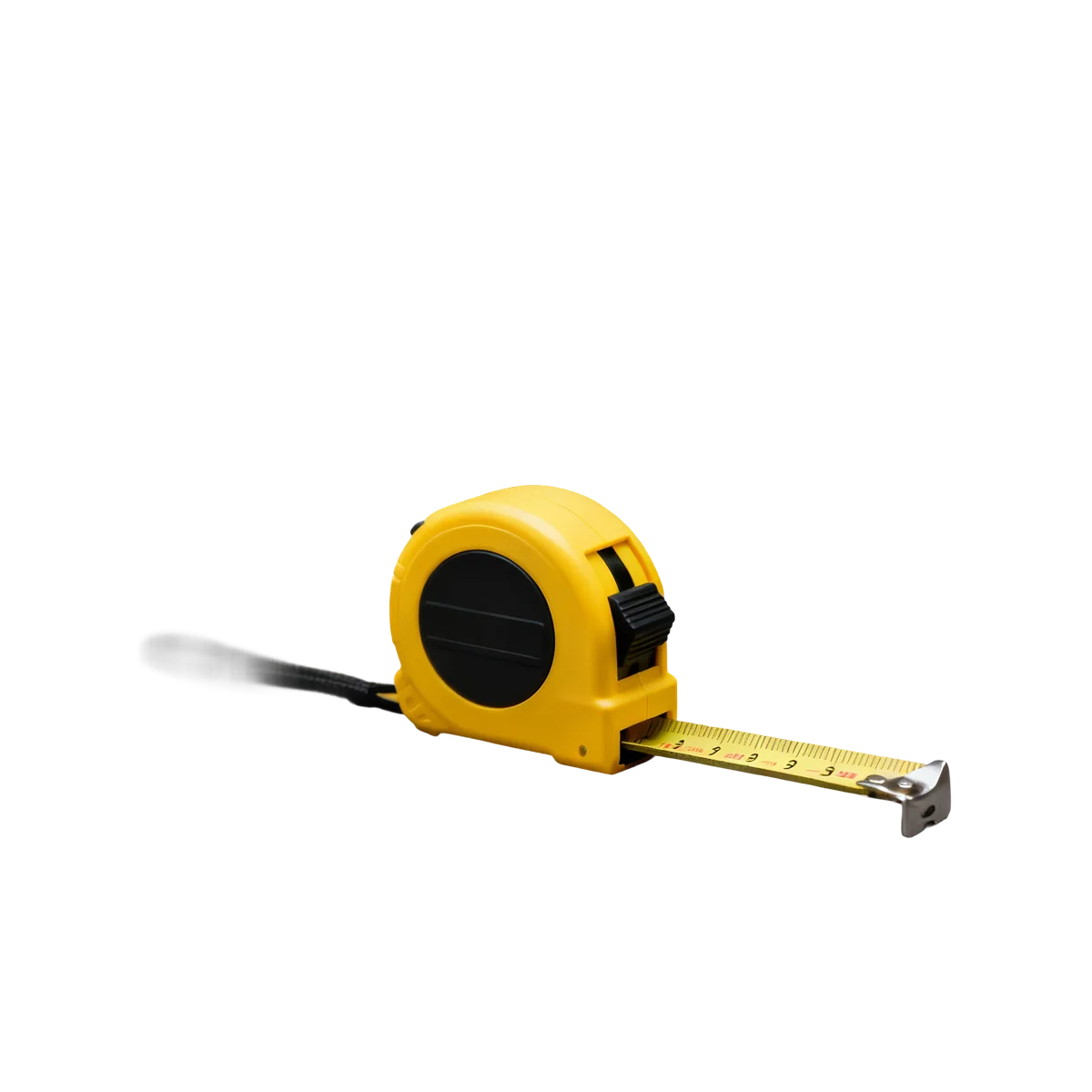Retractable Steel Tape Measure (25 ft)
